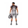 Red Black American Football Uniform Faish Sports Teamwear