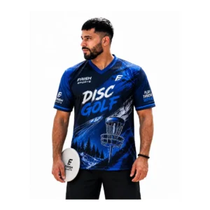 Blue Black Disc Golf Uniform by Faish Sports