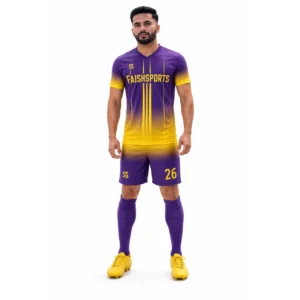 Custom Soccer uniform designed by Faish Sports for football teams