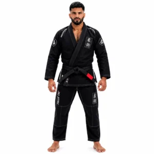 Black Brazilian Jiu Jitsu Gi Custom BJJ Uniform by Faish Sports