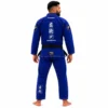 Blue BJJ Gi Custom Jiu Jitsu Uniform by Faish Sports