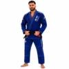 Blue BJJ Gi Custom Jiu Jitsu Uniform by Faish Sports
