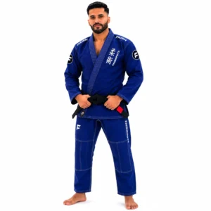 Blue BJJ Gi Custom Jiu Jitsu Uniform by Faish Sports
