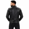 Black Leather Biker Jacket Premium Men's Leather Jacket by Faish Sports