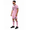 Pink Volleyball Jersey Set Custom Team Uniform by Faish Sports