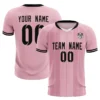 Pink Volleyball Jersey Set Custom Team Uniform by Faish Sports